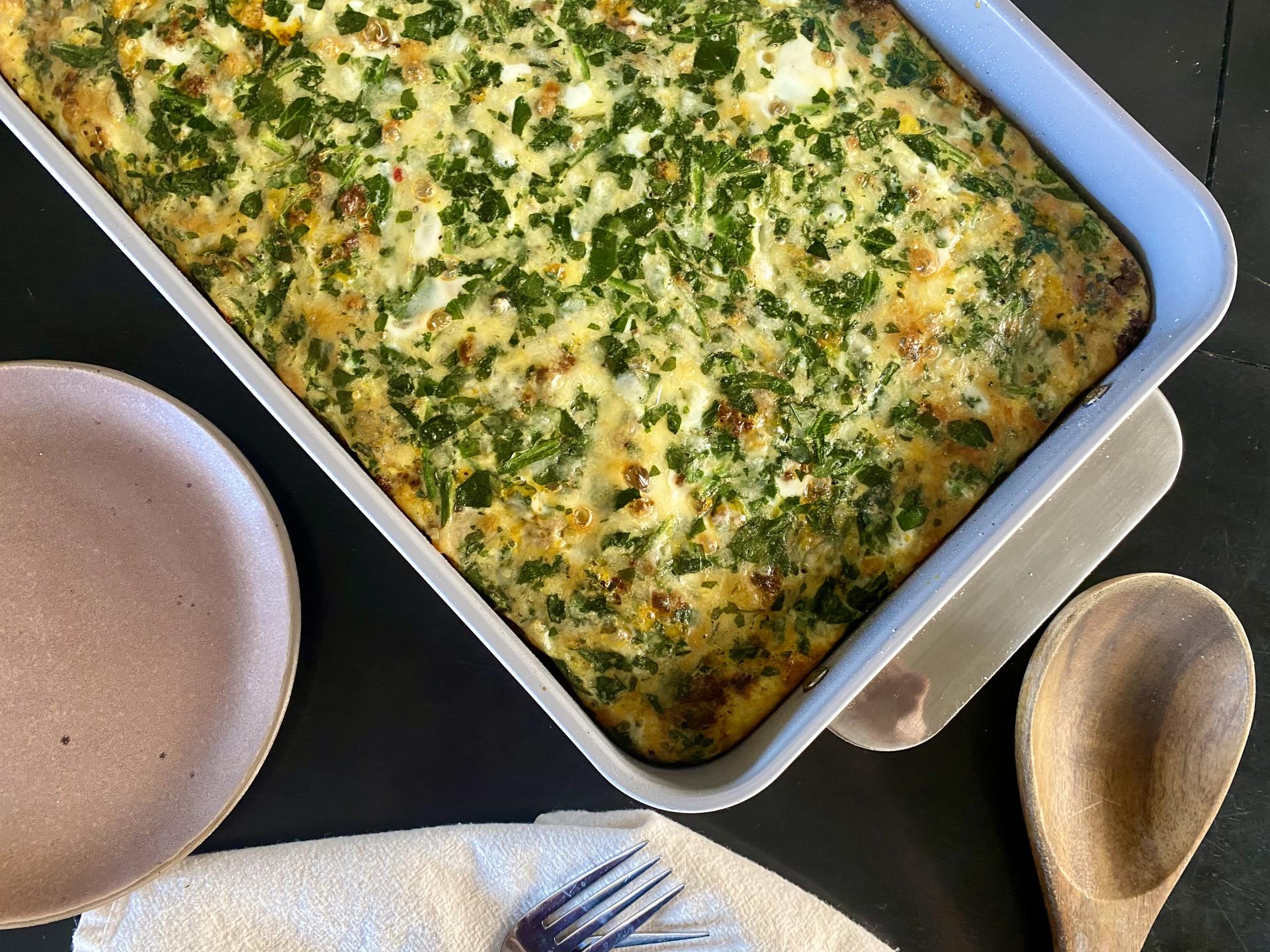 The Best Chorizo Breakfast Casserole